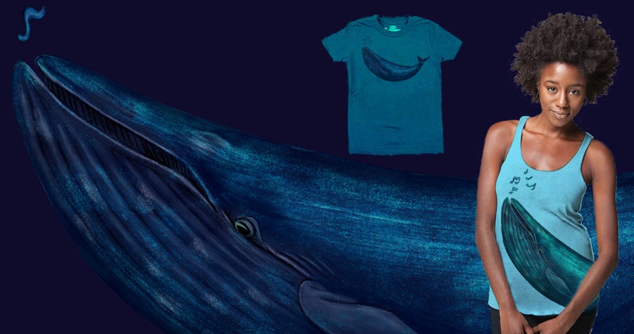 B Whale is singing