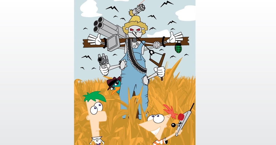 Robot scarecrow