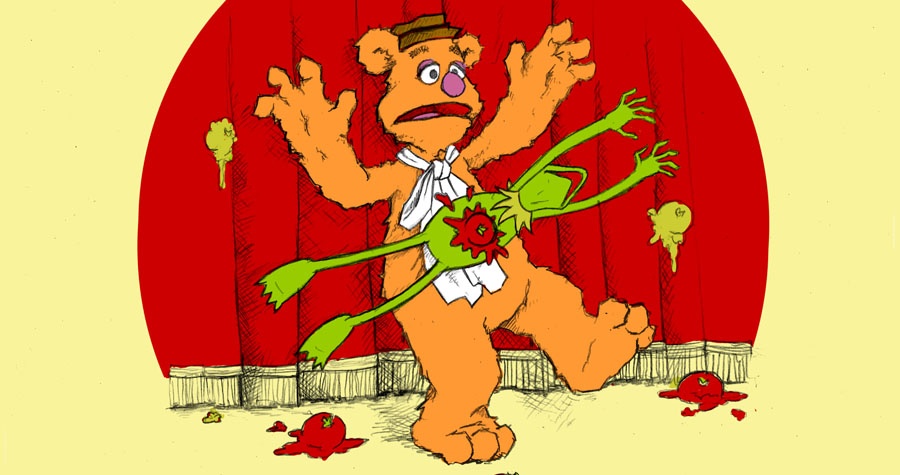 The frog really stuck his neck out that day.