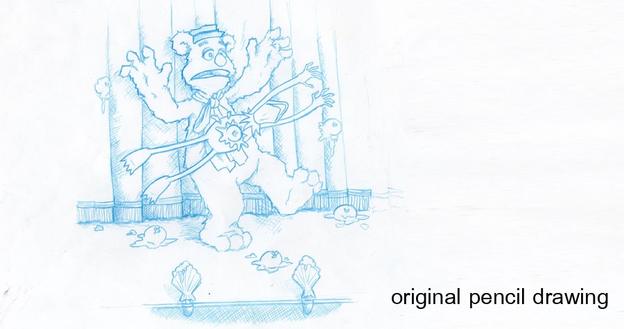The frog really stuck his neck out that day.