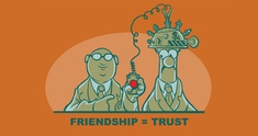 Image representing Friendship = Trust