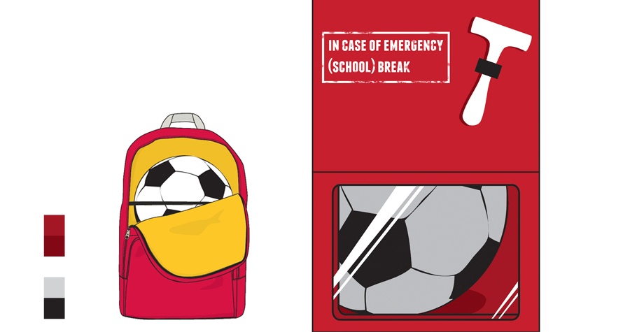 in case of emergency (school) break