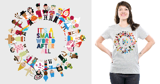 "it's a small world" around the world