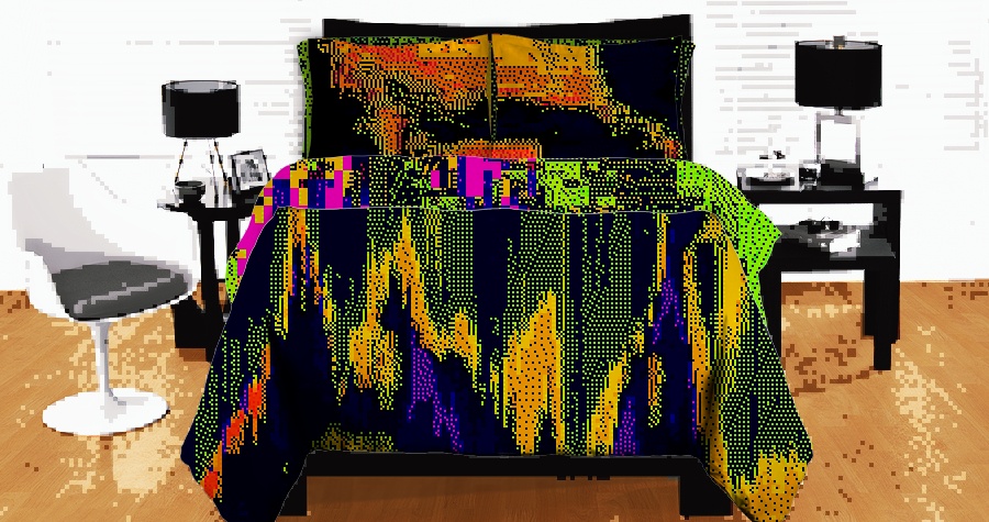 Glitchy Volcano
