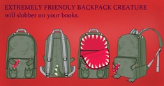 Image representing The Friendly Backpack Monster