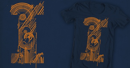 Orange and Blue