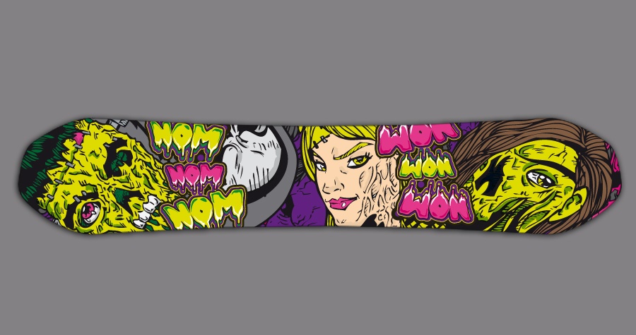 Lumo zombieness Nightmare Snowboard Sub