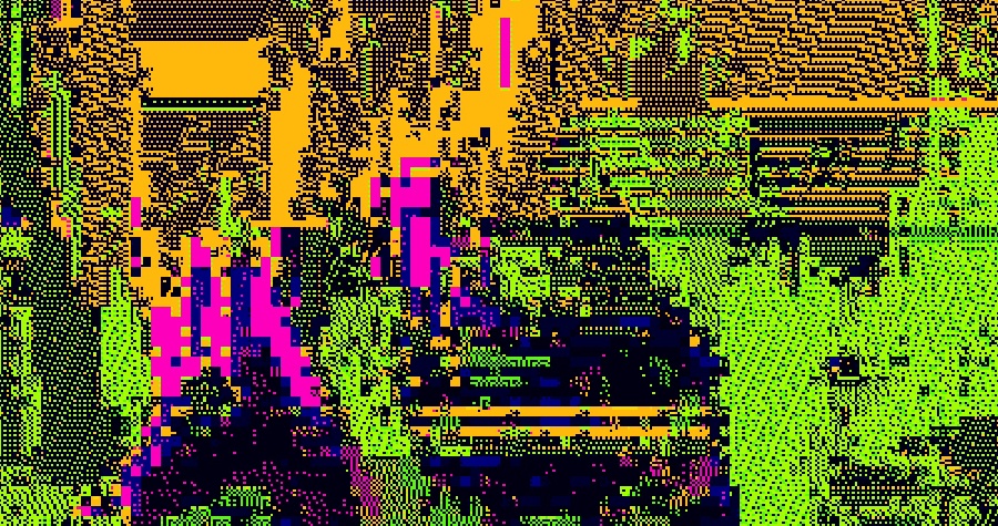 Glitchy Volcano