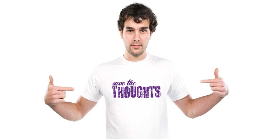 save the THOUGHTS