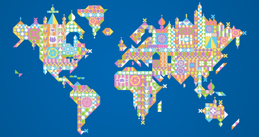 It's a Small World Map