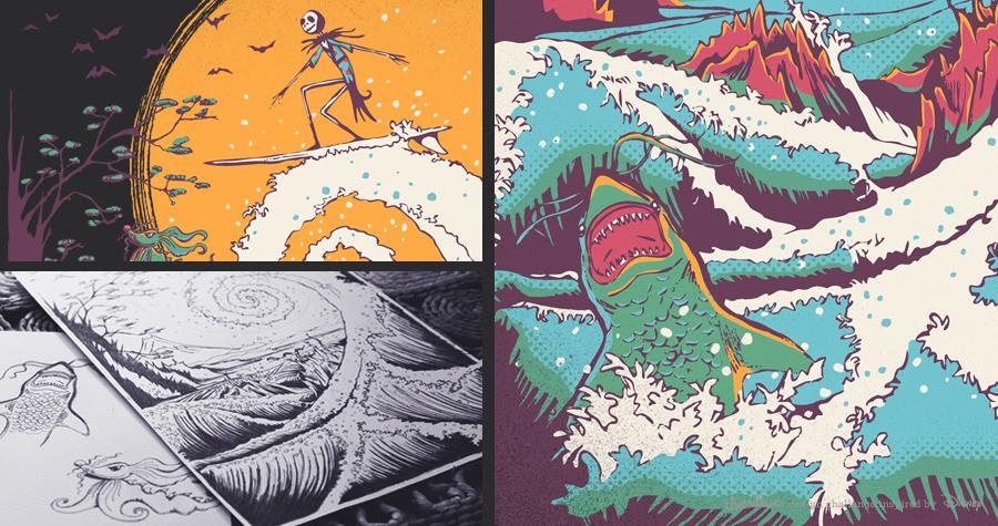 Surfing Before Christmas