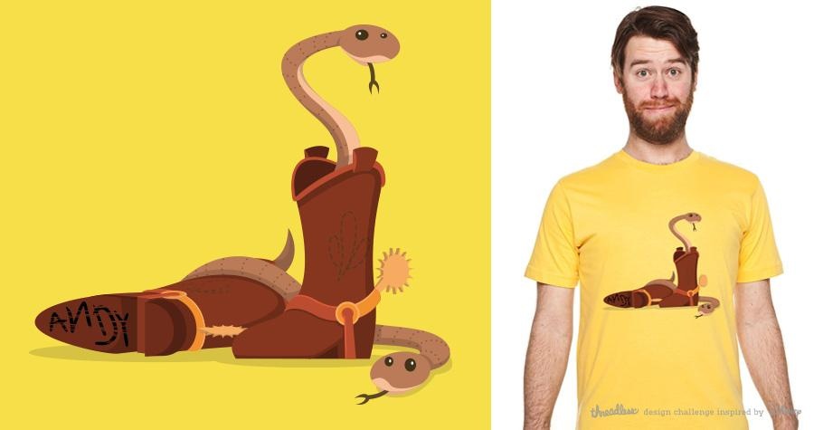 There's a snake in my boots