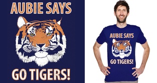 AUBIE SAYS GO TIGERS!