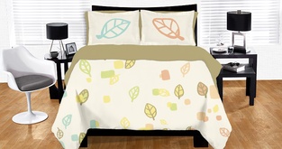 A pile of leaves as your bed