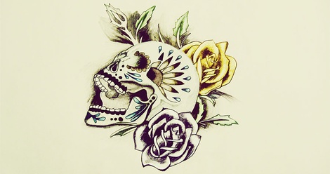 Candy skull