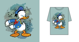 why...It's one crazy angry duck.