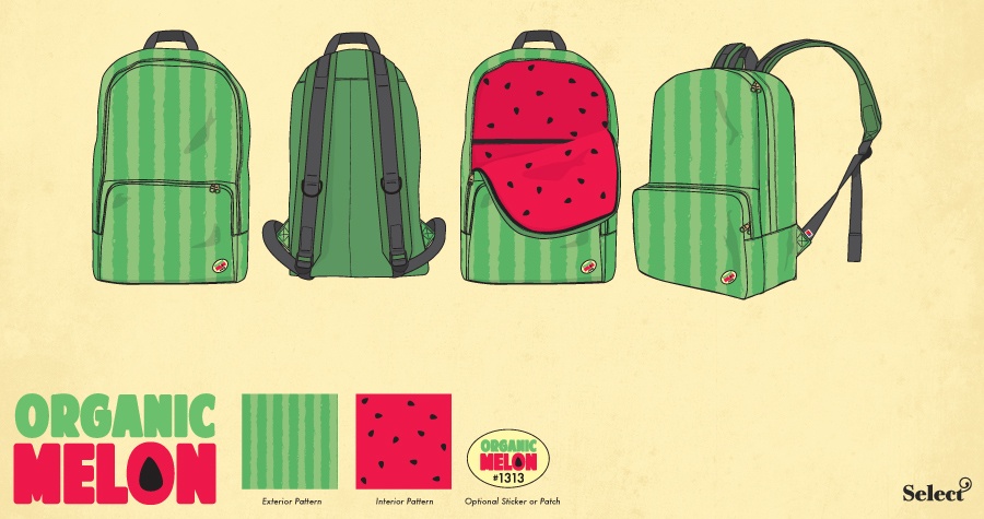 Organic Watermelon Bag