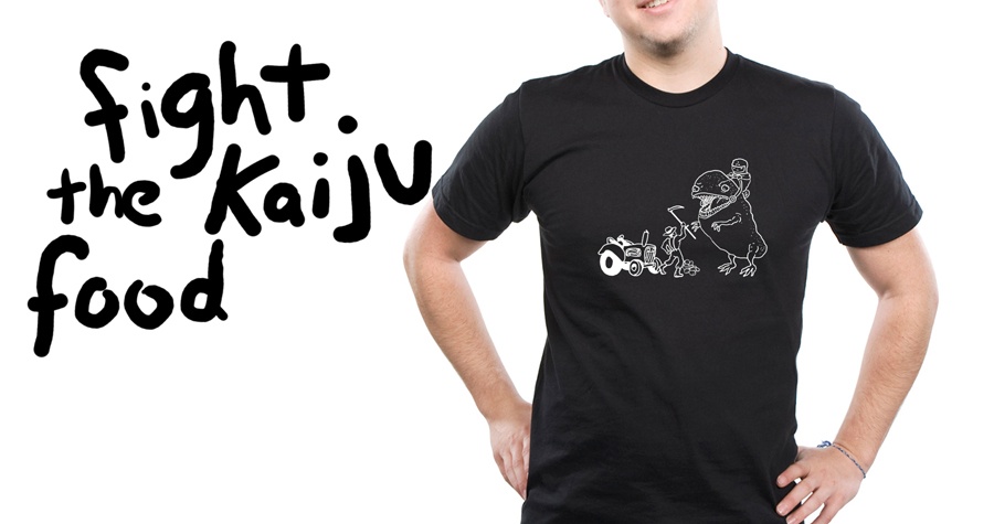 fight kaiju food