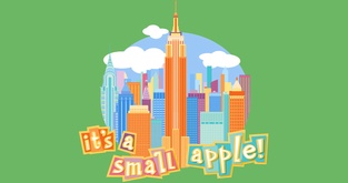 It's a small apple