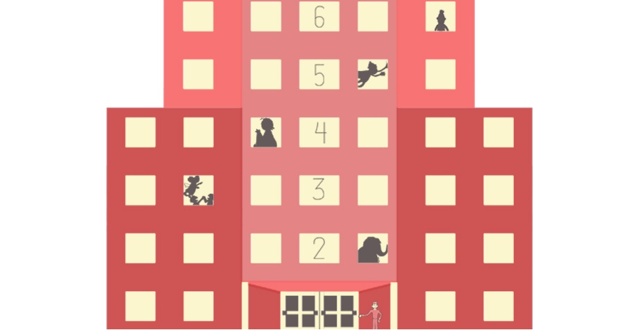 Floor 12! Please bring the luggage to Mr. Telly at Floor 12!