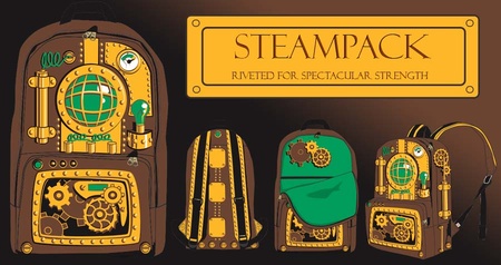 New! Innovative! See the Modern Steampack!