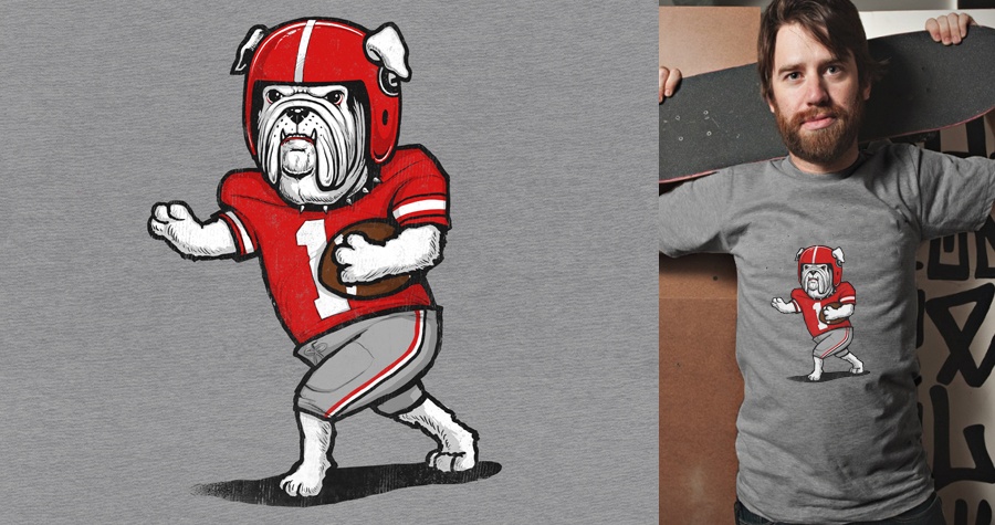 Uga to the 10, the 5...