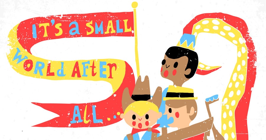 It IS a small world after all!