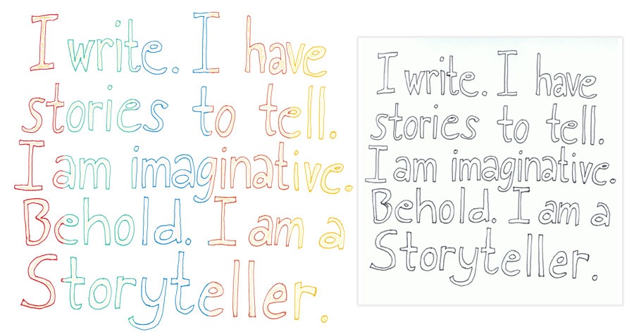 I am a Storyteller.