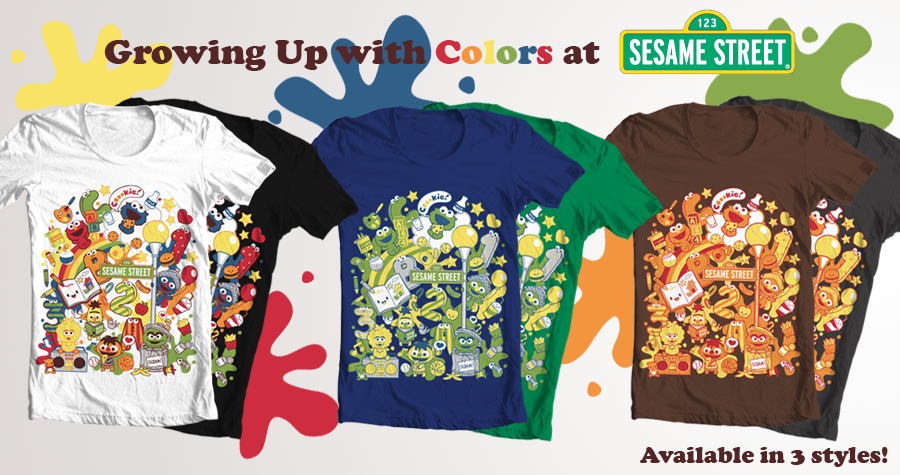 Growing Up with Colors at Sesame Street