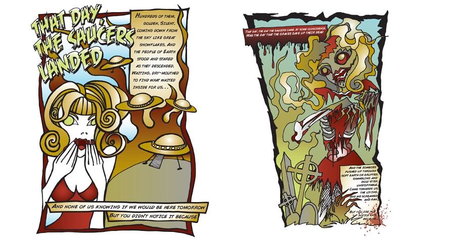 Saucers and Zombies